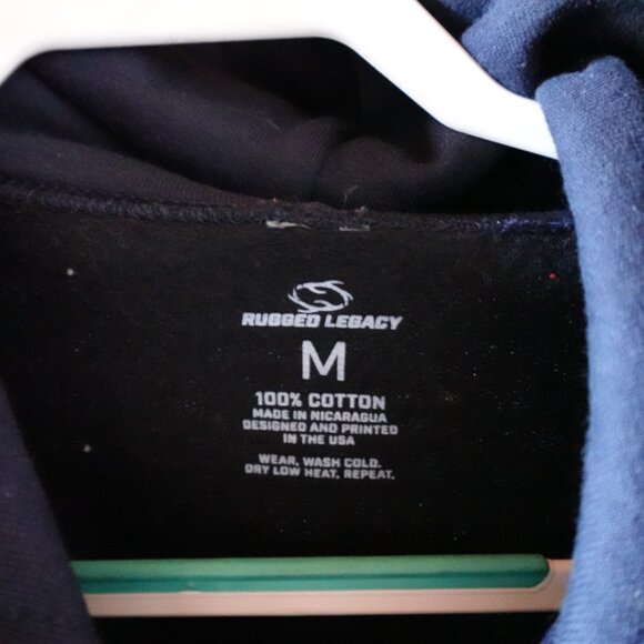 Black Hoodie with Pink and White Graphic - Picture 9 of 13